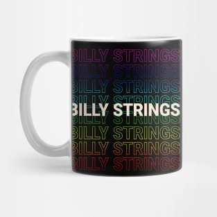Billy Strings Kinetic Typography Style Mug